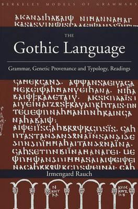 The Gothic Language - cover