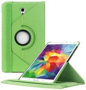 Samsung Galaxy Tab S 8.4 inch (T700 / T705) Tablet Beschermhoes 360° draaibare Case Cover - Groen