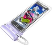 Cellularline SNOWBAG15V mobiele telefoon behuizingen 14,5 cm (5.7'') Hoes Transparant, Violet