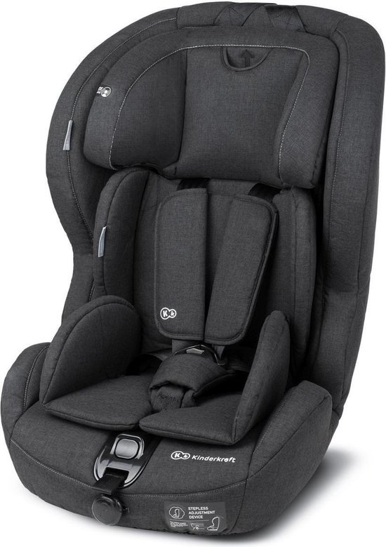 Kinderkraft autostoel zwart - SafetyFix kinderzit kinderstoel | bol.com