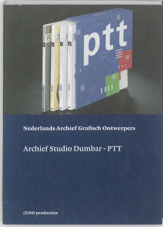 Cover van het boek 'Archief Studio Dumbar-PTT' van F. Huygen