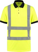 EM Traffic Poloshirt High Visibility RWS Fluor Geel - Maat 4XL