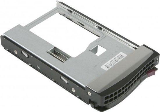 Supermicro Spare Parts MCP-220-247 2,5/3,5'' Carrier panel Zwart, Metallic
