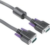 Hama Video Connecting Cable 15-pin HDD Plug - 15-pin HDD Plug, 10 m VGA kabel VGA (D-Sub) Zwart