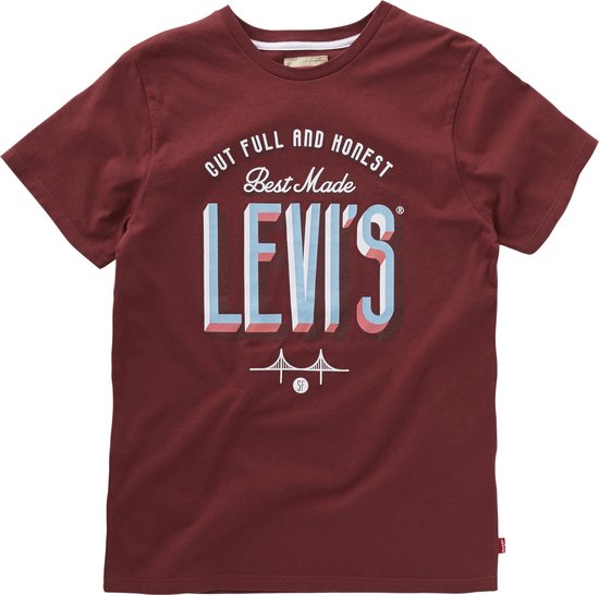 Levi's® Kids Jongens T-shirt - PORT- Maat 164 | bol