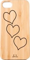 Bamboe telefoonhoesje Hearts - Craft Case - Iphone 6-7-8