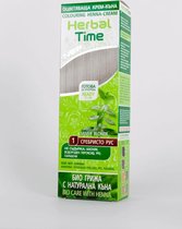 HERBAL TIME Silver Blond #1 - Natuurlijke Henna Haarverf Zonder Ammoniak, PPD, (Waterstof)peroxide - 75ml