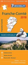 FRANCHE - COMTE 17520 CARTE MICHELIN KAART 2018