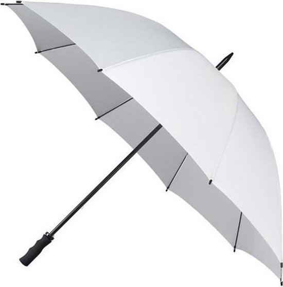 Golf stormparaplu wit windproof 130 cm