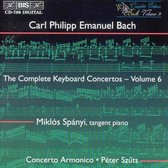 Miklós Spányi, Concerto Armonico - C.P.E. Bach: Keyboard Concertos Vol.6 (CD)