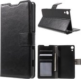Cyclone wallet hoesje Sony Xperia Z3 Plus / Z3+ zwart