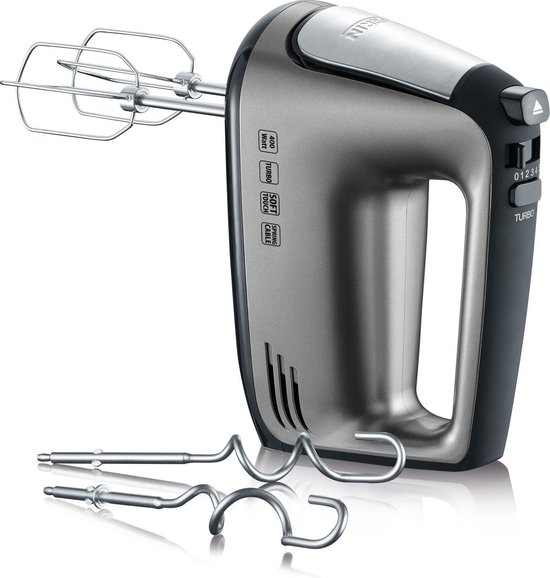 Severin HM 3832 Handmixer - grijs metallic van Severin — afbeelding 2