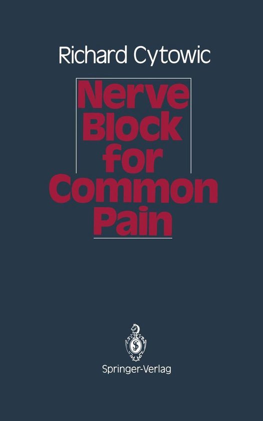 Nerve Block for Common Pain - cover