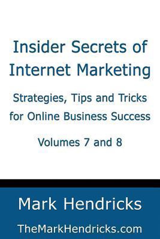 Insider Secrets of Internet Marketing- Insider Secrets of In ... - cover