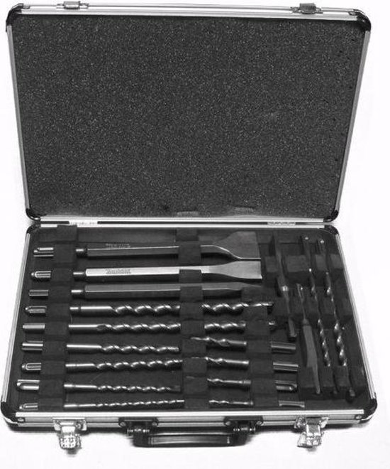 Jeu de forets pour marteau-perforateur 17 pièces SDS-Plus Makita D-42444 1 set