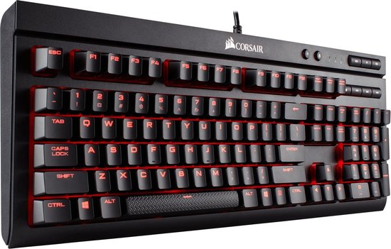 Corsair K68 Red LED Mechanisch Qwerty Gaming Toetsenbord - Cherry MX Red - Corsair