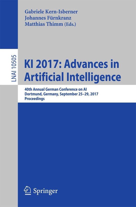 Springer Nature Proceedings Computer Science - KI 2017: Adva ... - cover