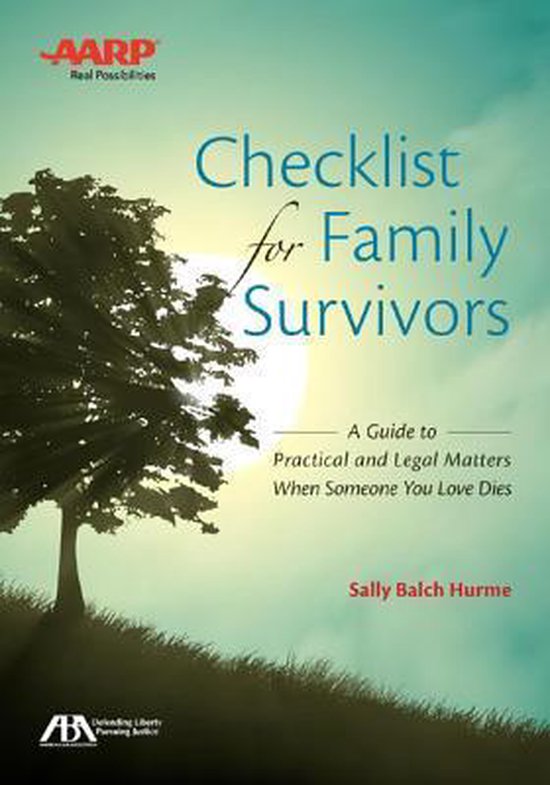 Checklist for Family Survivors - cover