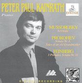 Prokofiev, Mussorgsky, Feinberg: Works for Piano