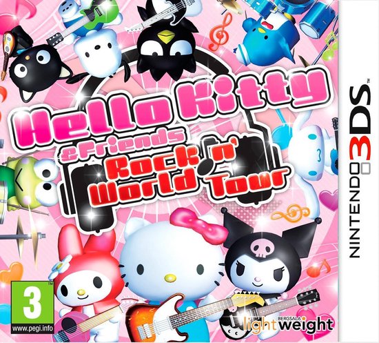 Hello Kitty & Friends, Rock n' World Tour - 2DS + 3DS