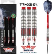 Bull's Typhoon 90% 23 gram Steeltip Dartpijlen