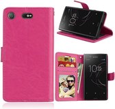 Sony Xperia XZ1 Compact portemonnee hoesje - Roze