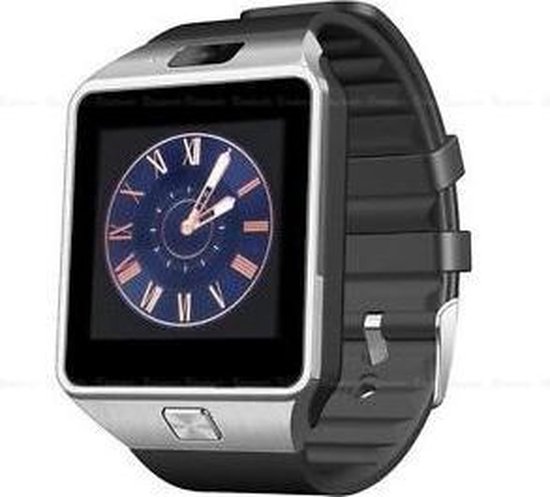 Smartwatch Zilver Bluetooth Camera \u0026 Handleiding. Android Samsung | bol.com