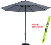 Parasol Madison Timor Taupe Incl Beschermhoes