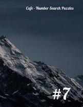 Cafe - Number Search Puzzles #7