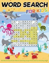 101 Word Search for Kids & Coloring Large Print and Fun Activity Book