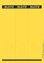 LEITZ dossier rugetiket, 61 x 285 mm, lang, breed, geel