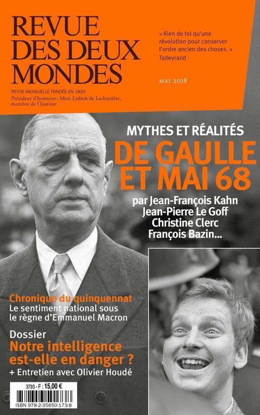 Revue des Deux Mondes - Revue des Deux Mondes mai 2018 - cover