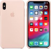 Apple Siliconen Back Cover voor iPhone XS Max - Pink Sand