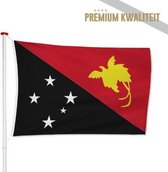 Papoea-Nieuw-Guineese Vlag Papoea-Nieuw-Guinea 200x300cm - Kwaliteitsvlag - Geschikt voor buiten