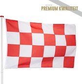 Noord Brabantse Vlag Noord Brabant 200x300cm - Kwaliteitsvlag - Geschikt voor buiten