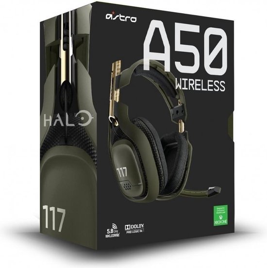 Astro Gaming A50 Wireless Highend-Headset, Halo-Edition, kabelloses Gaming  Headset für... | bol.com