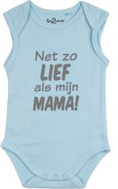Fun2Wear Romper Net als mama Light blue maat 62