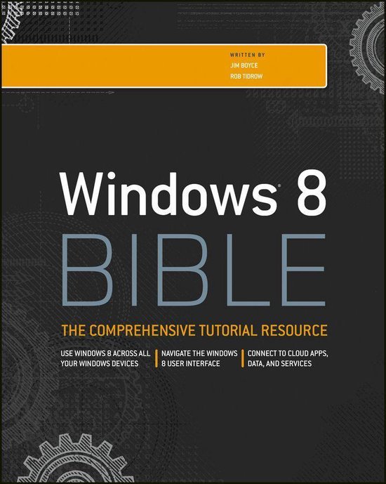 Bible 785 - Windows 8 Bible - cover