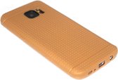 Siliconen hoesje bruin Geschikt voor Samsung Galaxy S7