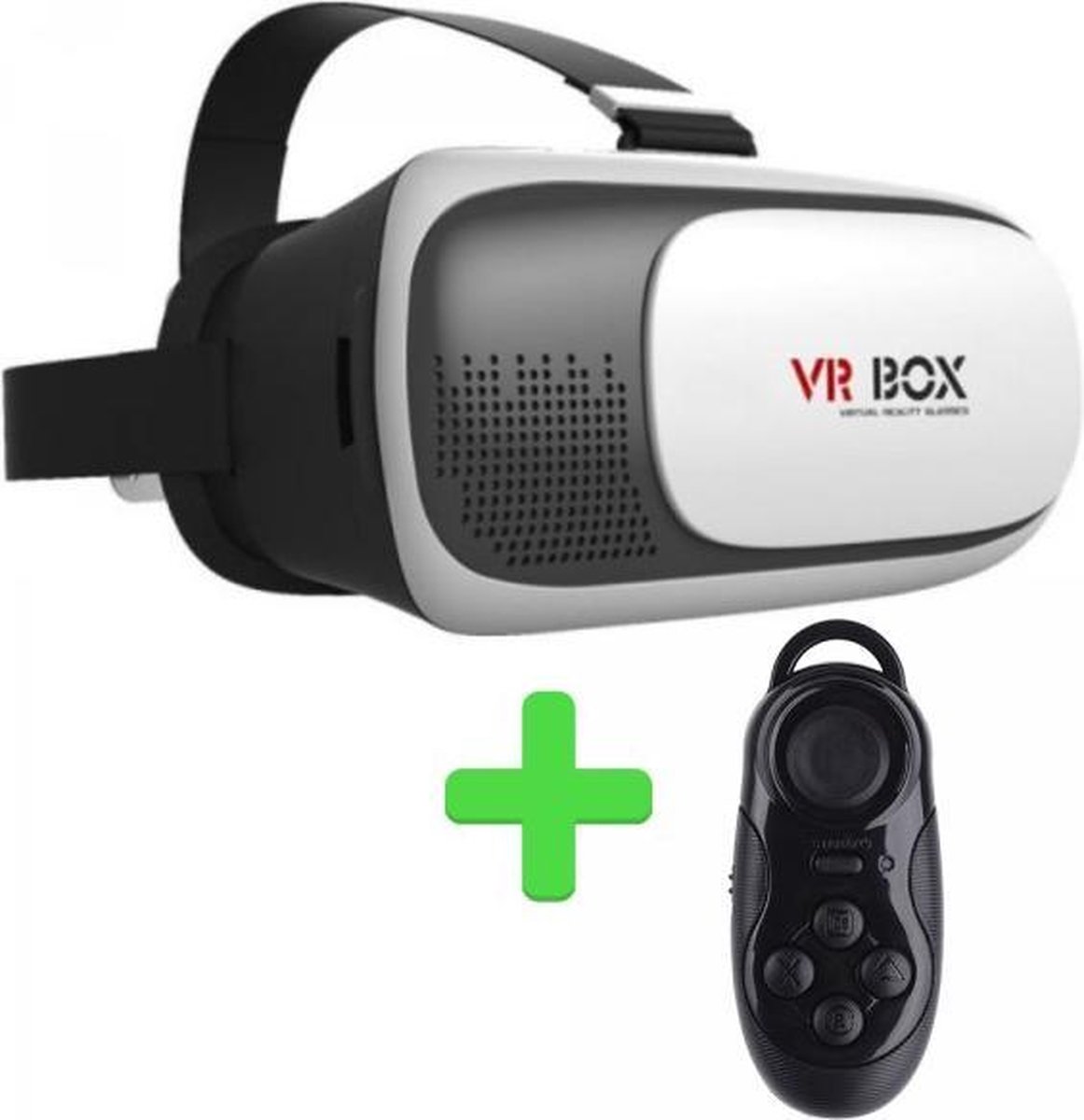 VR BOX VR Bril + Remote Control Black