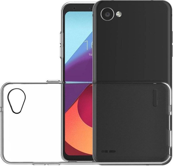 Transparant TPU Siliconen Case Backcover Hoesje voor LG Q6