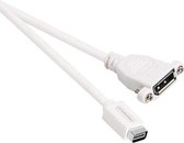 Mini DisplayPort Cable Mini DisplayPort Male - DisplayPort Female 0.2 m White