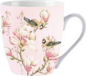 Mok JBS magnolia en vogels