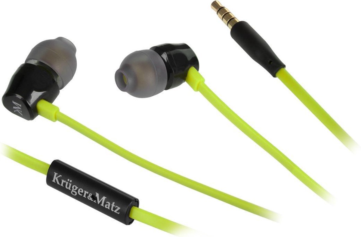 Krüger&Matz KMD10G - Eigentijdse siliconen in-ear dopjes