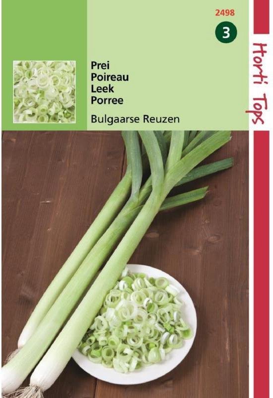 Hortitops zaden - Prei Bulgaarse reuzen (zomer) - inh.: 2 gram