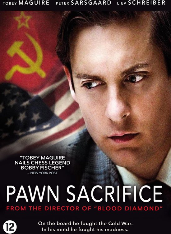 Pawn Sacrifice DVD PAL COLOR Tobey Maguire Peter Sarsgaard, Bobby