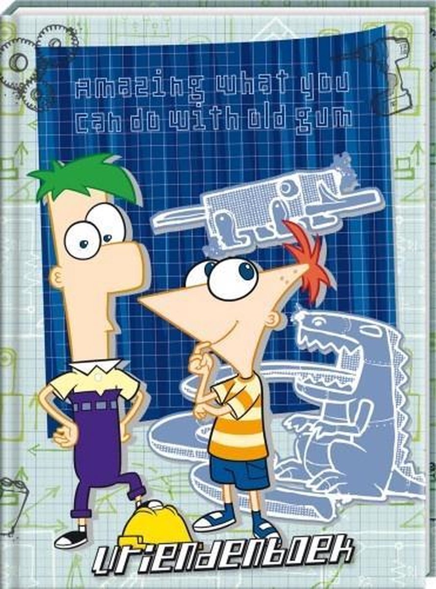 Vriendenboek Phineas & Ferb