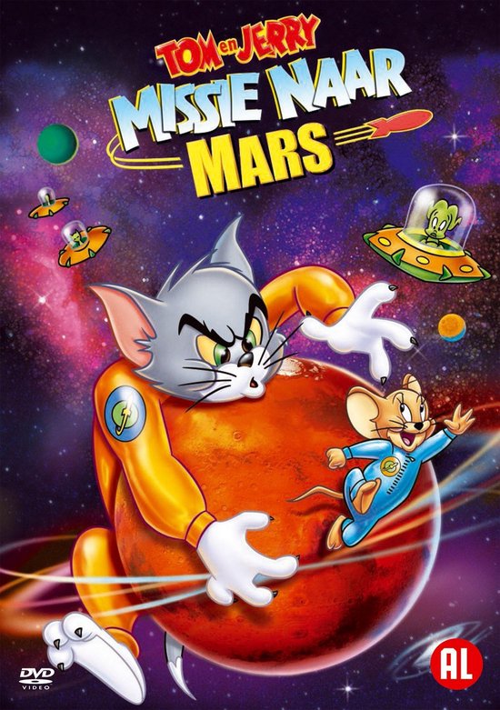 Cover van de film 'Tom & Jerry - Missie Naar Mars'