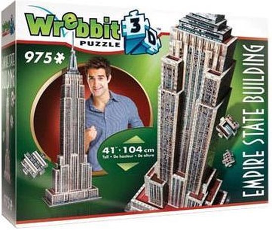Wrebbit 3D puzzel Empire State Building