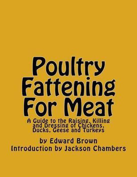 Poultry Fattening for Meat - cover